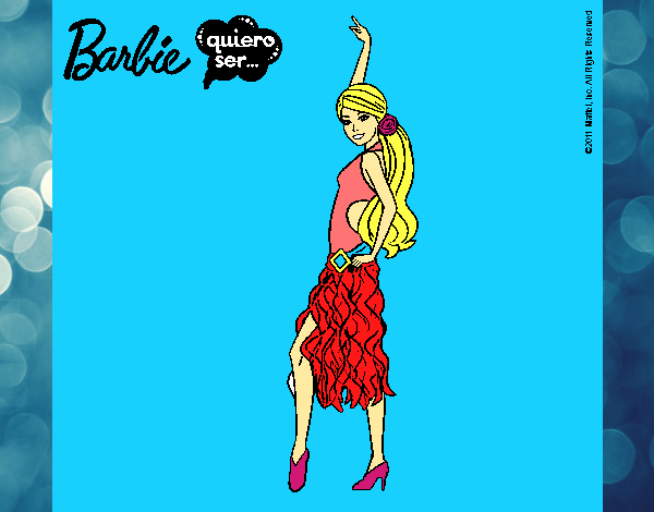 barbie la mejor flamenca