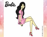 Barbie sentada