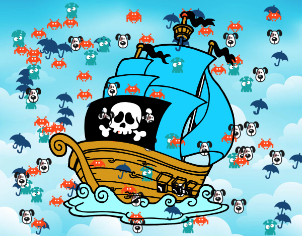 Barco de piratas