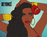 Dibujo Beyoncé pintado por CuteCake