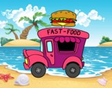 Food truck de hamburguesas