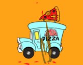 Food truck de pizza