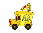 Food truck de pizza