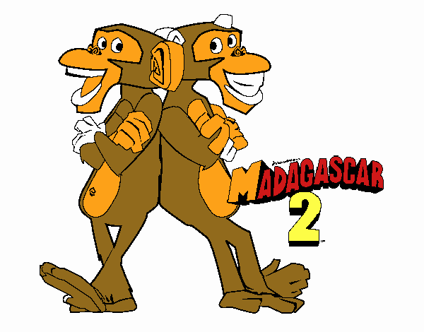 Madagascar 2 Manson y Phil 2