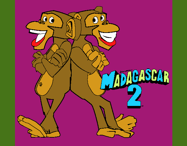 Madagascar 2 Manson y Phil 2