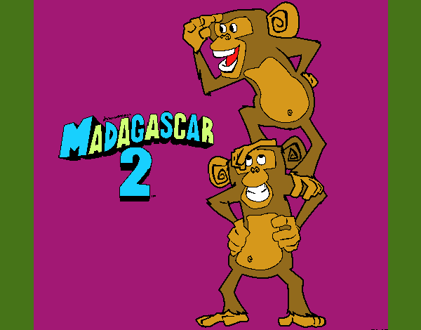 Madagascar 2 Manson y Phil