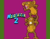 Madagascar 2 Manson y Phil