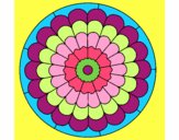 Dibujo Mandala 23 pintado por MarthaFavi