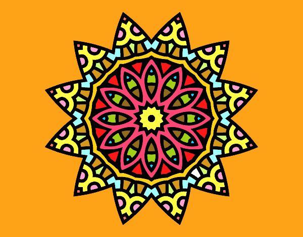 Mandala estrella