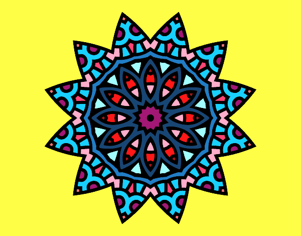 Mandala estrella