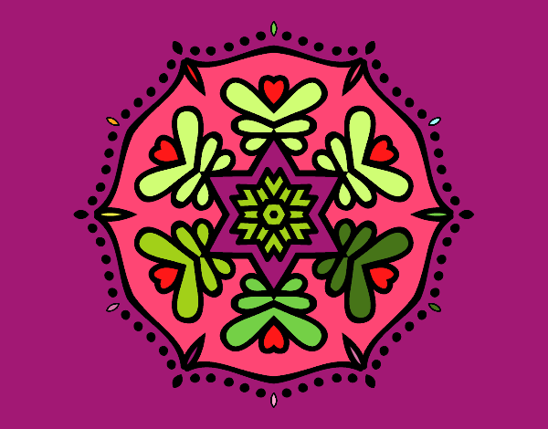 Mandala simétrica