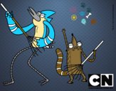 Mordecai y Rigby