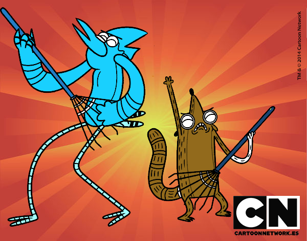 Mordecai y Rigby