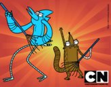 Mordecai y Rigby