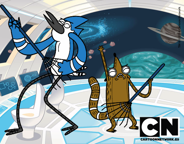 Mordecai y Rigby