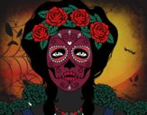 Mujer calavera mejicana