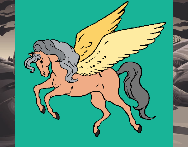 Pegaso volando