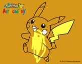 Pikachu en Pokémon Art Academy