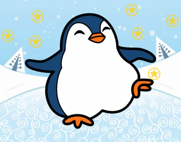 Pingüino bailando