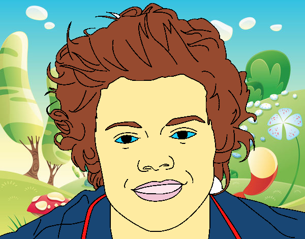 Retrato de Harry Styles