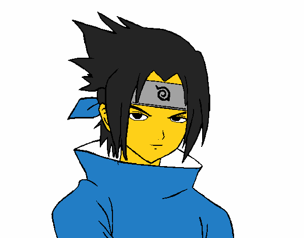 Sasuke enfadado