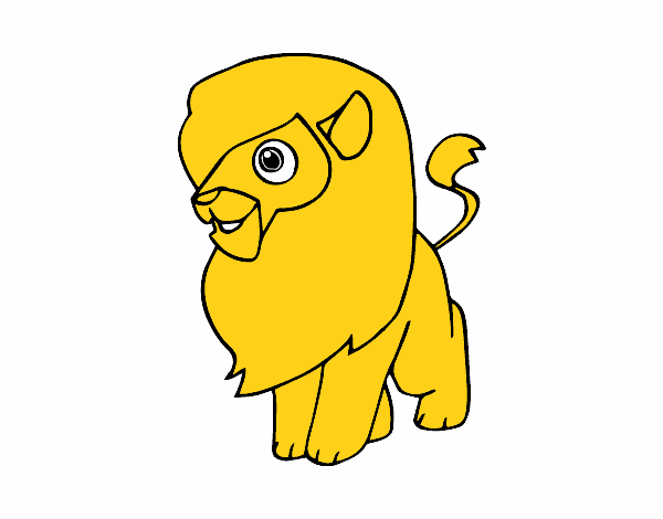 Un león