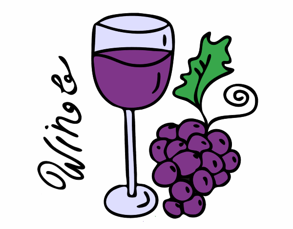 vino de sabor a uvas 