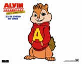 Dibujo Alvin de Alvin y las Ardillas pintado por gordichis