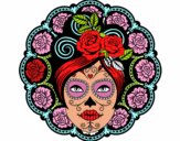 Calavera mejicana femenina