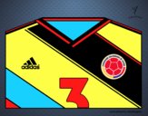 Camiseta del mundial de fútbol 2014 de Colombia