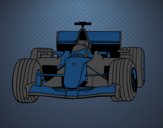 Dibujo Coche de F1 pintado por padillapp