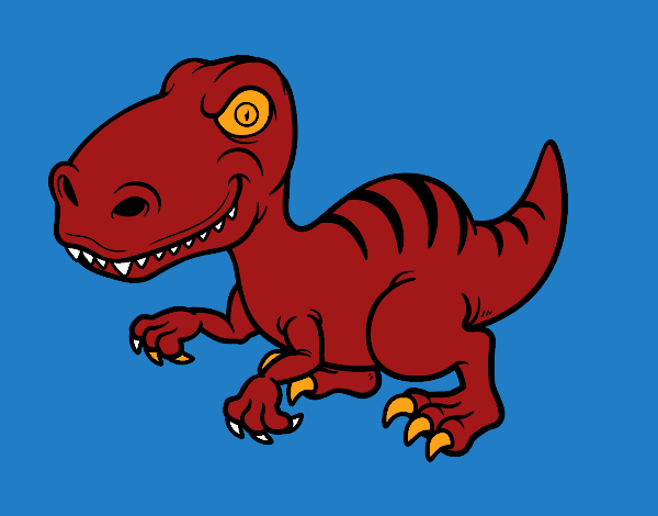 Dinosaurio velociraptor