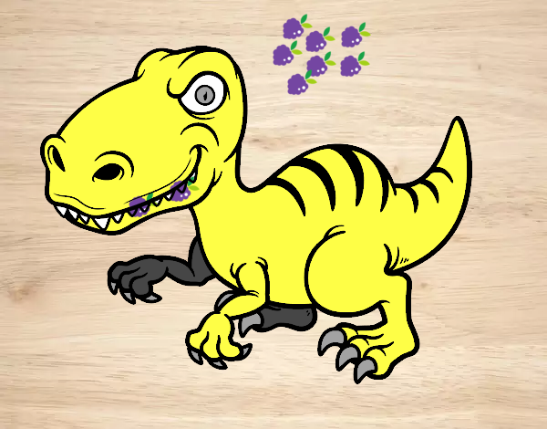 Dinosaurio velociraptor