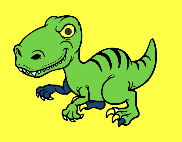 Dinosaurio velociraptor