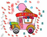 Food truck de helados