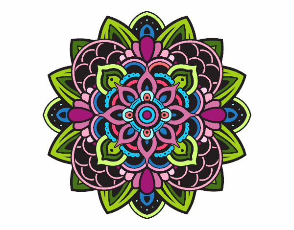 Mandala decorativa