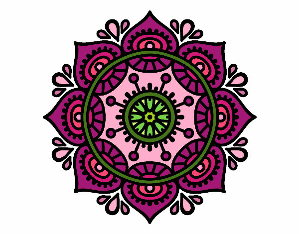 Mandala para relajarse