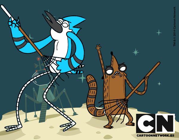 Mordecai y Rigby