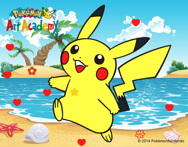 Pikachu en Pokémon Art Academy