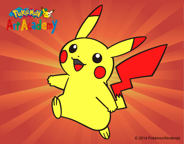 Pikachu en Pokémon Art Academy