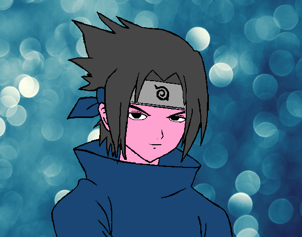 Sasuke enfadado