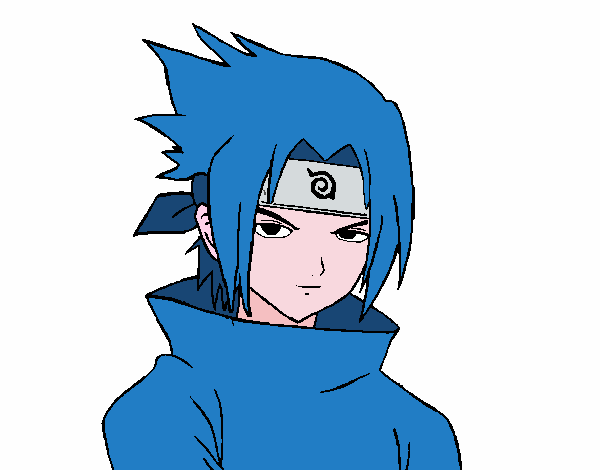 Sasuke enfadado