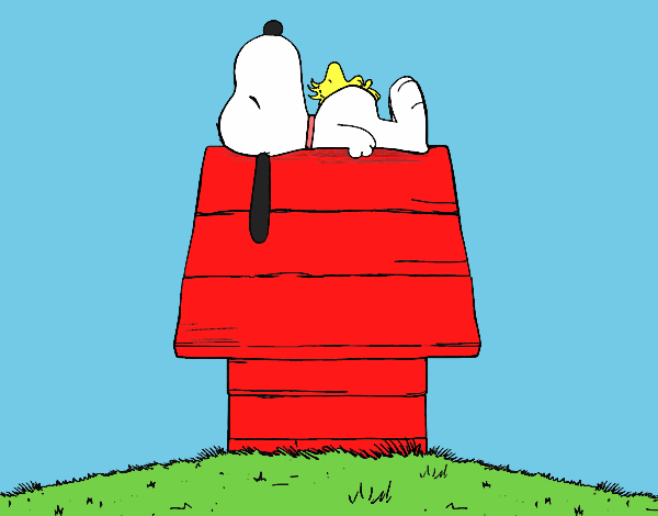 Snoopy durmiendo