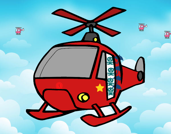 Un Helicóptero