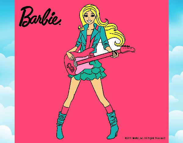 Barbie guitarrista