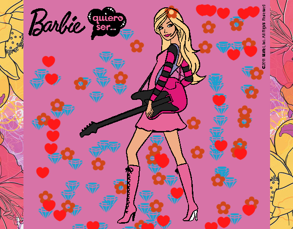 Barbie la rockera