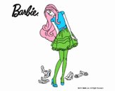 Barbie y su colección de zapatos