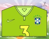 Camiseta del mundial de fútbol 2014 de Brasil