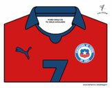 Camiseta del mundial de fútbol 2014 de Chile