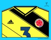 Camiseta del mundial de fútbol 2014 de Colombia